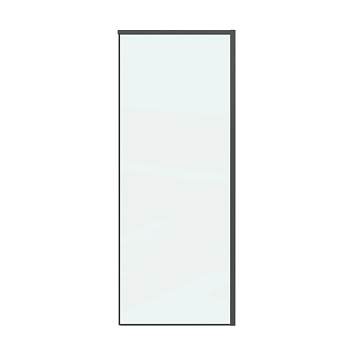 Душевая перегородка Grossman Galaxy 200.K33.01.90.42.00 90х195 стекло прозрачное профиль графит